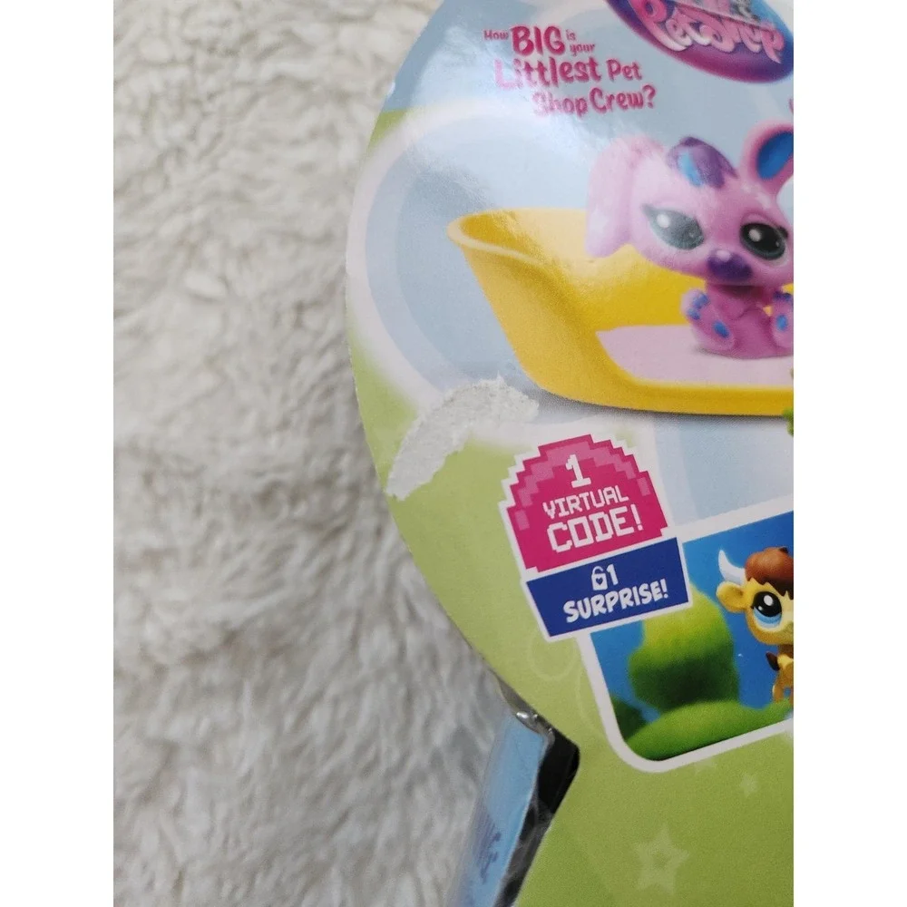 Littlest Pet Shop Springtime Fun G7 # 49 Easter Bunny w Virtual code